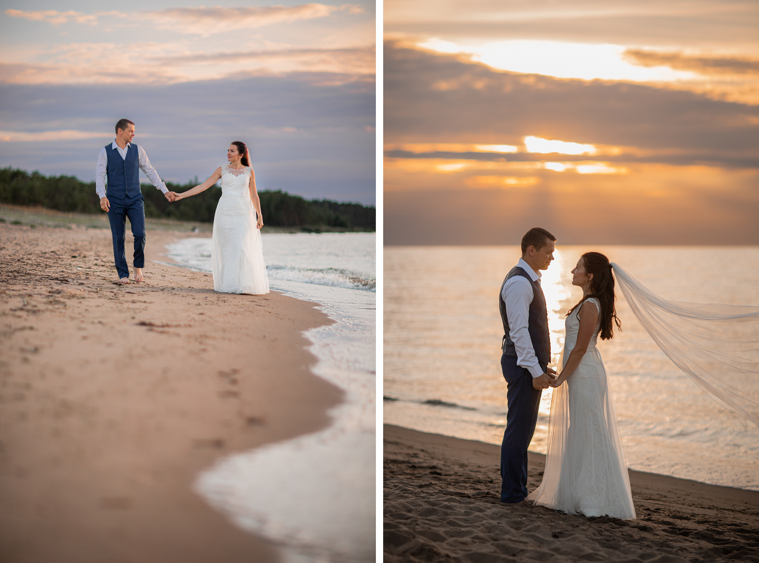 Trash the dress fotosessioon rannas I Fotograaf Reti Kokk