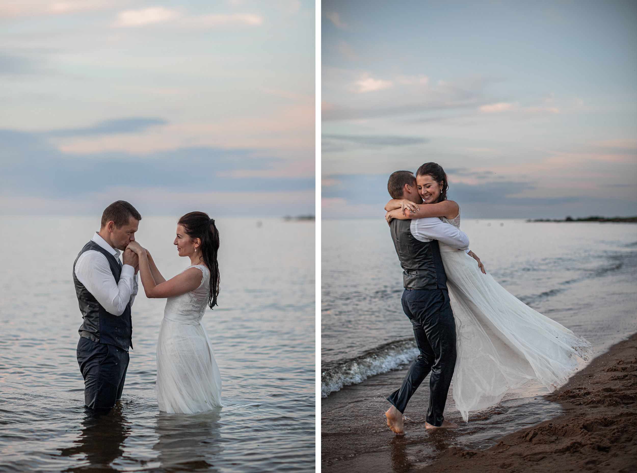 Trash the dress fotosessioon rannas I Fotograaf Reti Kokk