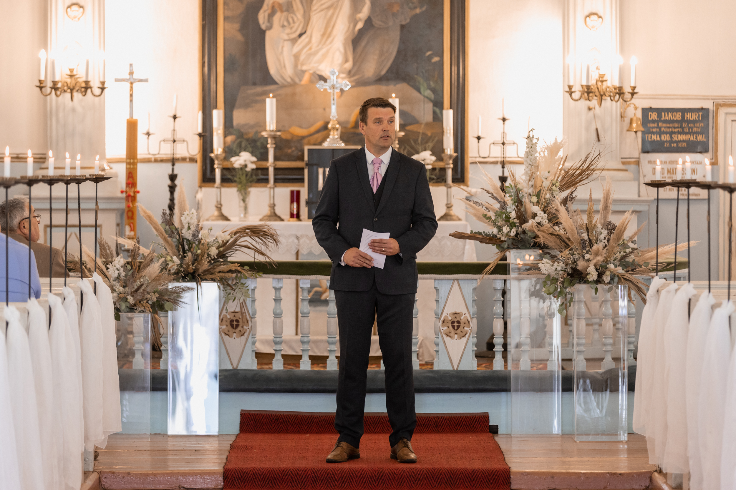 Abielutseremoonia Põlva kirikus I Pulmafotograaf Reti Kokk