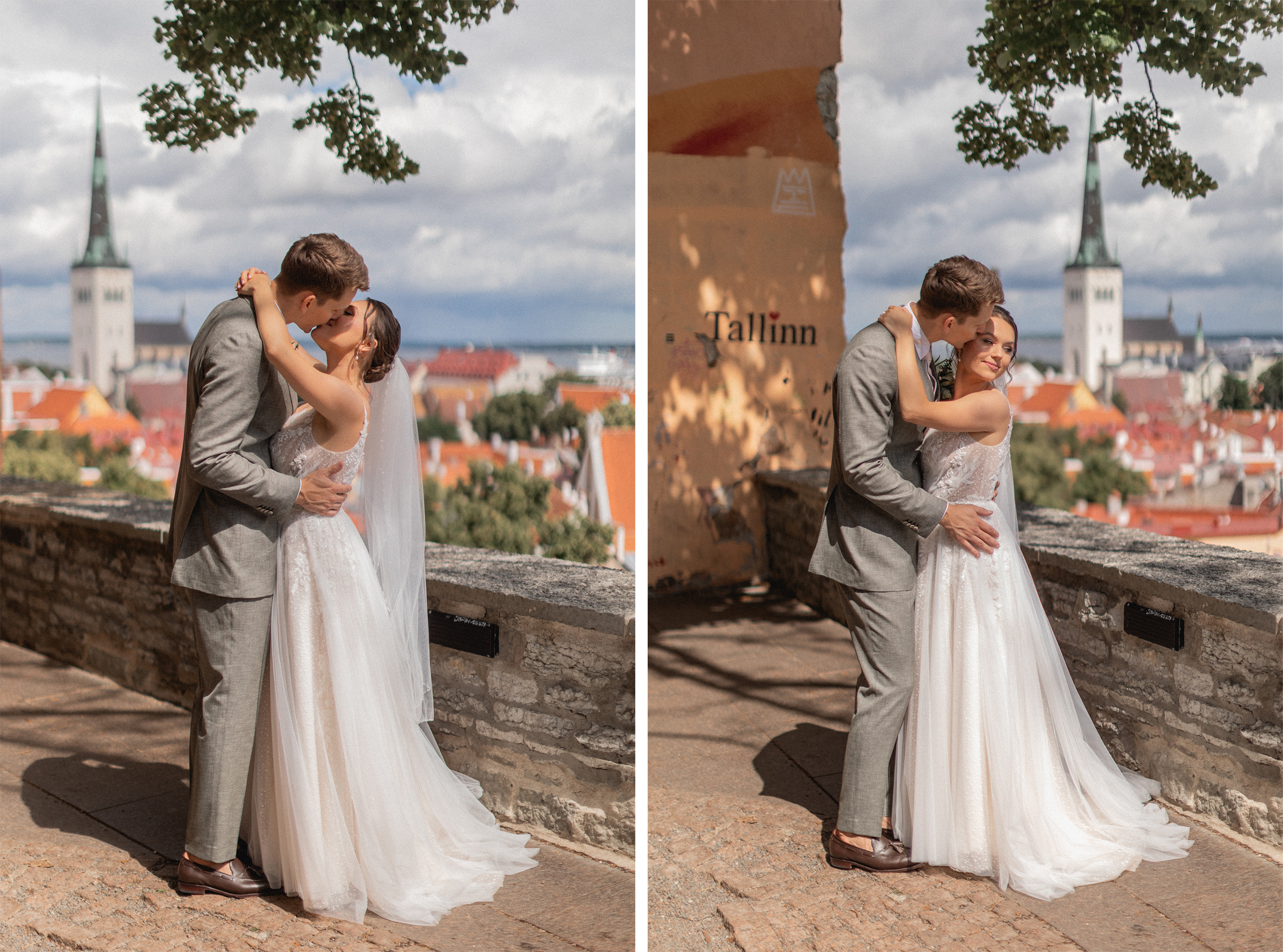 Pulma fotosessioon Tallinna vanalinnas I Fotograaf Reti Kokk