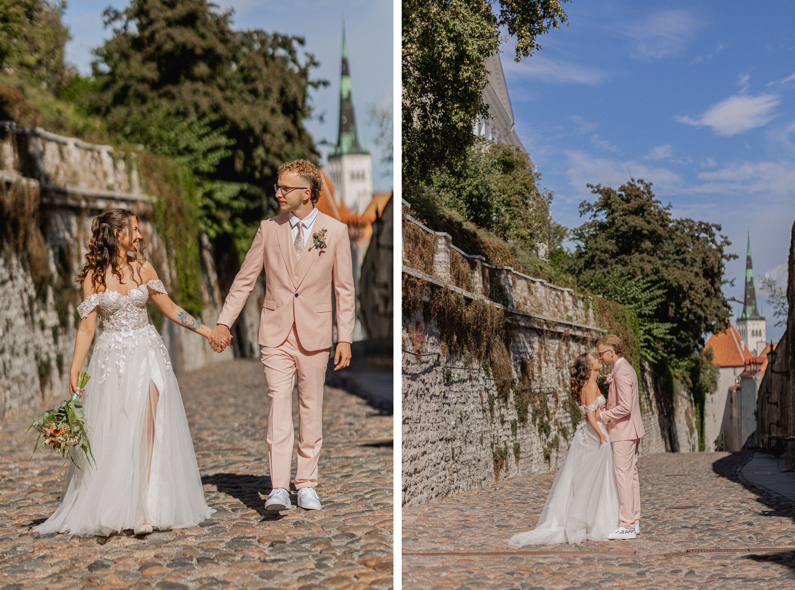 Pruutpaari fotosessioon Toompeal I Pulmafotograaf Reti Kokk