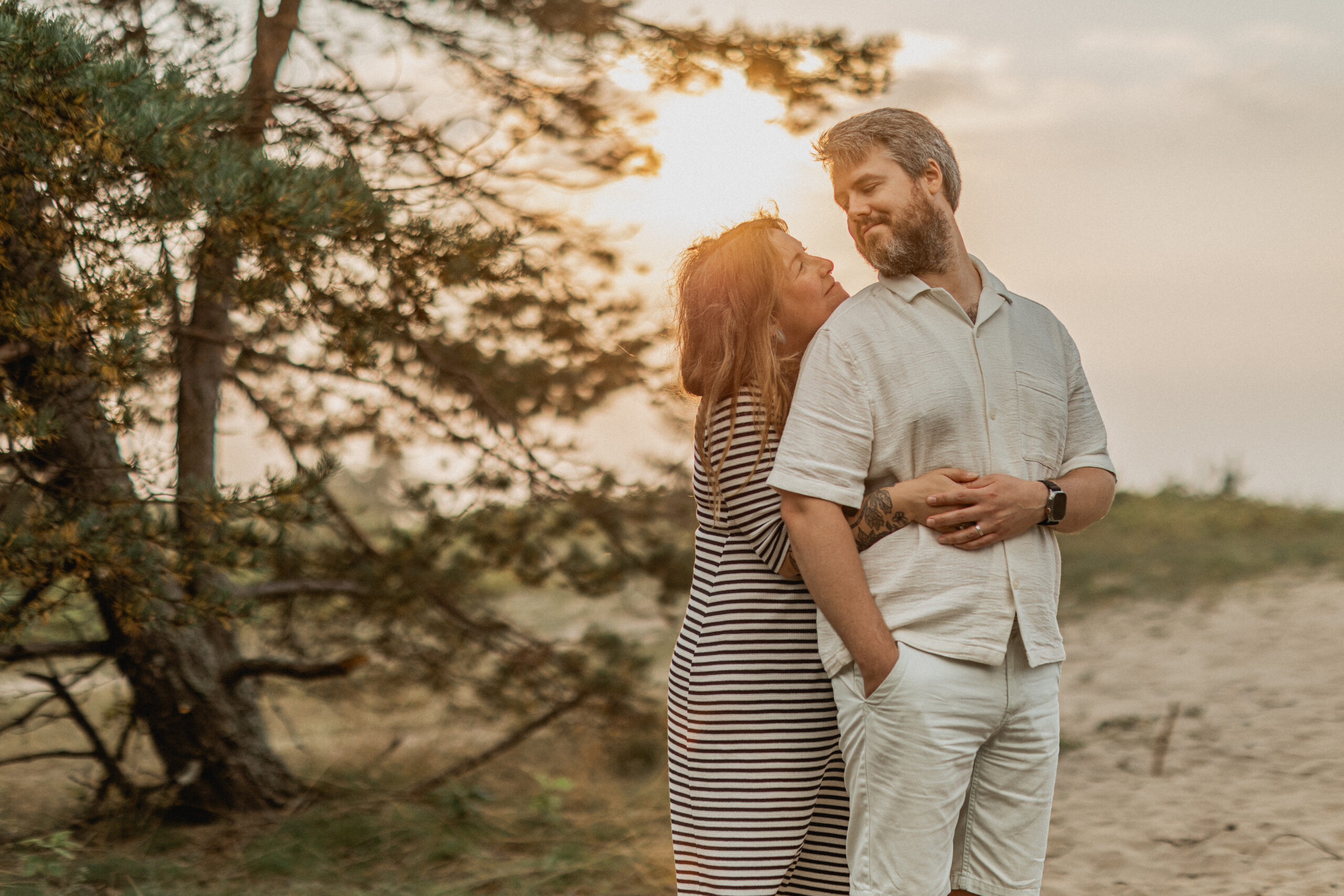 Beebiootuse fotosessioon koeraga rannas I Fotograaf Reti Kokk